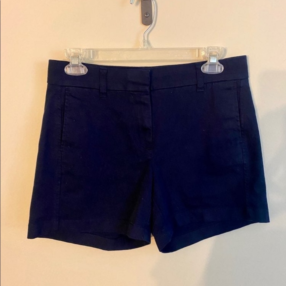 Like new navy J. Crew shorts, size 2